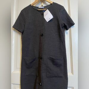 NWT Zara Chic Black Knit Shift